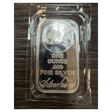 1 OZ .999 SILVER BULLION BAR SILVERTOWNE 1 OZ .999 SILVER BULLION BAR SILVERTOWNE