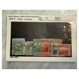 ANTIQUE NEWFOUNDLAND 1897-1924 STAMP ISSUES ANTIQUE NEWFOUNDLAND 1897-1924 STAMP ISSUES