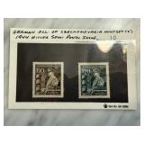 GERMAN OCC OF CZECH MINT SET 1944 HITLER SEMI ISS GERMAN OCC OF CZECH MINT SET 1944 HITLER SEMI ISS