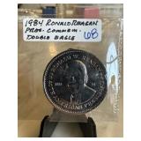 1984 RONALD REAGAN PRES COMMEM DOUBLE EAGLE COIN 1984 RONALD REAGAN PRES COMMEM DOUBLE EAGLE COIN
