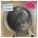 1972-D UNC IKE DOLLAR 1972-D UNC IKE DOLLAR