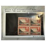 BERMUDA 106 MINT NH BLOCK GEORGE V1936 COMM BERMUDA 106 MINT NH BLOCK GEORGE V1936 COMM