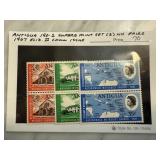 ANTIGUA 190-2 MINT SET NH PAIRS 1967 ELIZ II COMM ANTIGUA 190-2 MINT SET NH PAIRS 1967 ELIZ II COMM