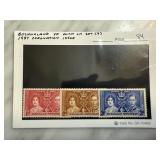 BECHUALAND MINT LH SET 1937 CORONATION ISS STAMP BECHUALAND MINT LH SET 1937 CORONATION ISS STAMP