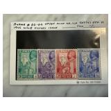 BURMA 66-69 MINT NH SET 1946 WWII VICTORY ISSUE BURMA 66-69 MINT NH SET 1946 WWII VICTORY ISSUE