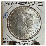 1904-O MORGAN SILVER DOLLAR MULT ERROR COIN 1904-O MORGAN SILVER DOLLAR MULT ERROR COIN