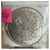 1921 MORGAN SILVER DOLLAR HIGH GRADE 1921 MORGAN SILVER DOLLAR HIGH GRADE