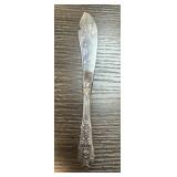 WALLACE STERLING SILVER BUTTER KNIFE WALLACE STERLING SILVER BUTTER KNIFE