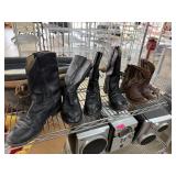 LOT OF MIXED COWBOY BOOTS / BELTS LOT OF MIXED COWBOY BOOTS / BELTS
