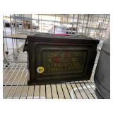 30 CAL AMMUNITION BOX EMPTY 30 CAL AMMUNITION BOX EMPTY
