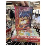 2PC VTG SEGA GENESIS GAMES ALADDIN BERENSTAIN BRS 2PC VTG SEGA GENESIS GAMES ALADDIN BERENSTAIN BRS