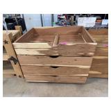 LOT OF CEDAR UNDER THE BED DRAWERS LOT OF CEDAR UNDER THE BED DRAWERS