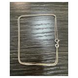 STERLING SILVER CHAIN NECKLACE STERLING SILVER CHAIN NECKLACE