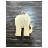 CARVED ELEPHANT PENDANT CARVED ELEPHANT PENDANT