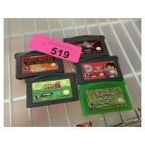 5 PC NINTENDO GAMEBOY ADVANCE GAMES 5 PC NINTENDO GAMEBOY ADVANCE GAMES