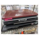 LOT OF 4 LAPTOP COMPUTERS UNTESTED NO CORDS LOT OF 4 LAPTOP COMPUTERS UNTESTED NO CORDS