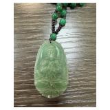JADE BUDDHA PENDANT NECKLACE JADE BUDDHA PENDANT NECKLACE