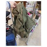 LOT OF MILITARY CANVAS BAGS AMMUNITION ETC LOT OF MILITARY CANVAS BAGS AMMUNITION ETC