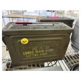 30 CAL LINKED BLANK AMMUNITION BOX EMPTY 30 CAL LINKED BLANK AMMUNITION BOX EMPTY