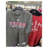 LOT OF TEXAS RANGERS SHIRTS & MISC BASEBALL BELOW LOT OF TEXAS RANGERS SHIRTS & MISC BASEBALL BELOW
