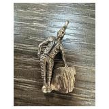 STERLING SILVER BULLFIGHTING CHARM STERLING SILVER BULLFIGHTING CHARM