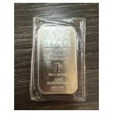 1 OZ SILVER BULLION BAR .999 REPUBLIC METALS 1 OZ SILVER BULLION BAR .999 REPUBLIC METALS