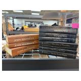 LOT OF BOOKS STEINBECK HEMMINGWAY FITZGERALD LOT OF BOOKS STEINBECK HEMMINGWAY FITZGERALD