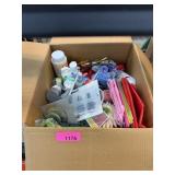 BOX OF ART SUPPLIES BOX OF ART SUPPLIES