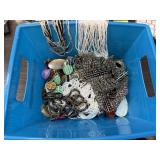 BIN OF MIXED JEWELRY BIN OF MIXED JEWELRY
