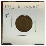 1912-D WHEAT PENNY CENT 1912-D WHEAT PENNY CENT