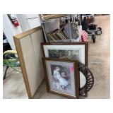 LARGE LOT OF MIXED ART / PRINTS / CANVAS LARGE LOT OF MIXED ART / PRINTS / CANVAS