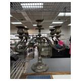 GODINGER SILVERPLATE CANDLEABRA GODINGER SILVERPLATE CANDLEABRA