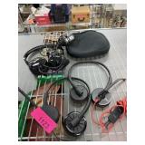 LOT OF 3 USB MICROPHONE HEADSETS PLT MORE LOT OF 3 USB MICROPHONE HEADSETS PLT MORE