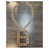 LARGE VINTAGE NECKLACE LARGE VINTAGE NECKLACE