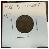1915-D WHEAT PENNY CENT 1915-D WHEAT PENNY CENT