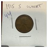 1915-S WHEAT PENNY CENT 1915-S WHEAT PENNY CENT