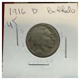 1916-D BUFFALO NICKEL 1916-D BUFFALO NICKEL