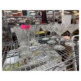 LOT OF CUT CRYSTAL GLASSES NOTE LOT OF CUT CRYSTAL GLASSES NOTE