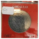 1972 GIBRALTAR 25 NEW PENCE 1972 GIBRALTAR 25 NEW PENCE