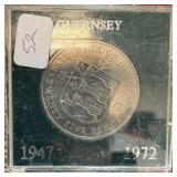 1972 GUERNSEY 25 NEW PENCE 1972 GUERNSEY 25 NEW PENCE