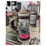 VTG CERAMARTE AVON BEER STEIN ROCKY MTN ANIMALS VTG CERAMARTE AVON BEER STEIN ROCKY MTN ANIMALS
