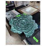 LARGE GLASS CENTERPIECE BOWL LARGE GLASS CENTERPIECE BOWL