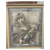 SIGNED PRINT W COA OLGA VATZ SIGNED PRINT W COA OLGA VATZ
