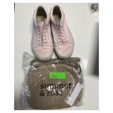 VANS SHOES 5.5 / 7  & SUMMER & ROSE BAG VANS SHOES 5.5 / 7  & SUMMER & ROSE BAG