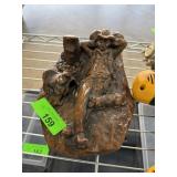 VINTAGE CERAMIC COWBOY RESTING VINTAGE CERAMIC COWBOY RESTING