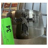 LARGE CROSS BELT BUCKLE LARGE CROSS BELT BUCKLE