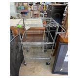 NICE TIERED ROLLING CART NICE TIERED ROLLING CART