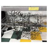 2PC LARGE METAL BIRD WALL DECOR PIECES 2PC LARGE METAL BIRD WALL DECOR PIECES