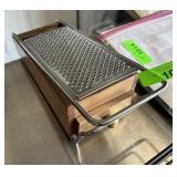 VERY NICE BOX CHEESE GRATER W DRAWER VERY NICE BOX CHEESE GRATER W DRAWER