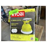 RYOBI 6IN ORBITAL BUFFER POWERS WORKS RYOBI 6IN ORBITAL BUFFER POWERS WORKS
